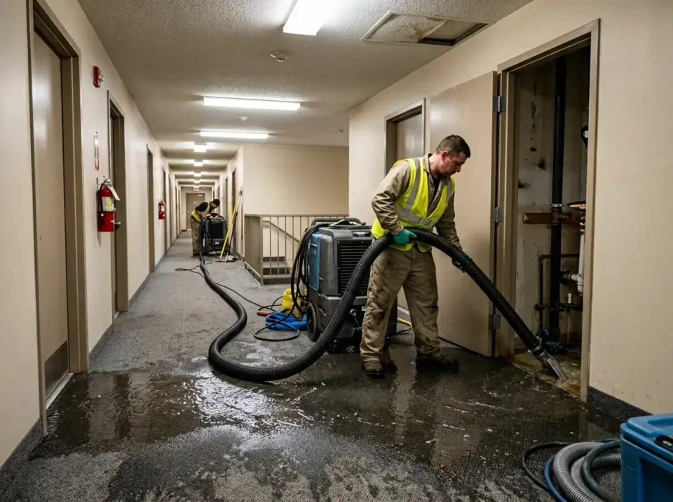 multi-unit-apartment-hallway-f-005 — frequently asked questions, Emergency Burst Pipe Water Extraction & Removal in Garrett,…